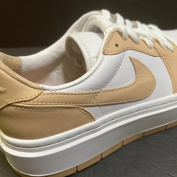 Air Jordan Womens 1 Elevate Low 'White Onyx' - DH7004-102 Size: Womens 8 - Picture 7 of 7